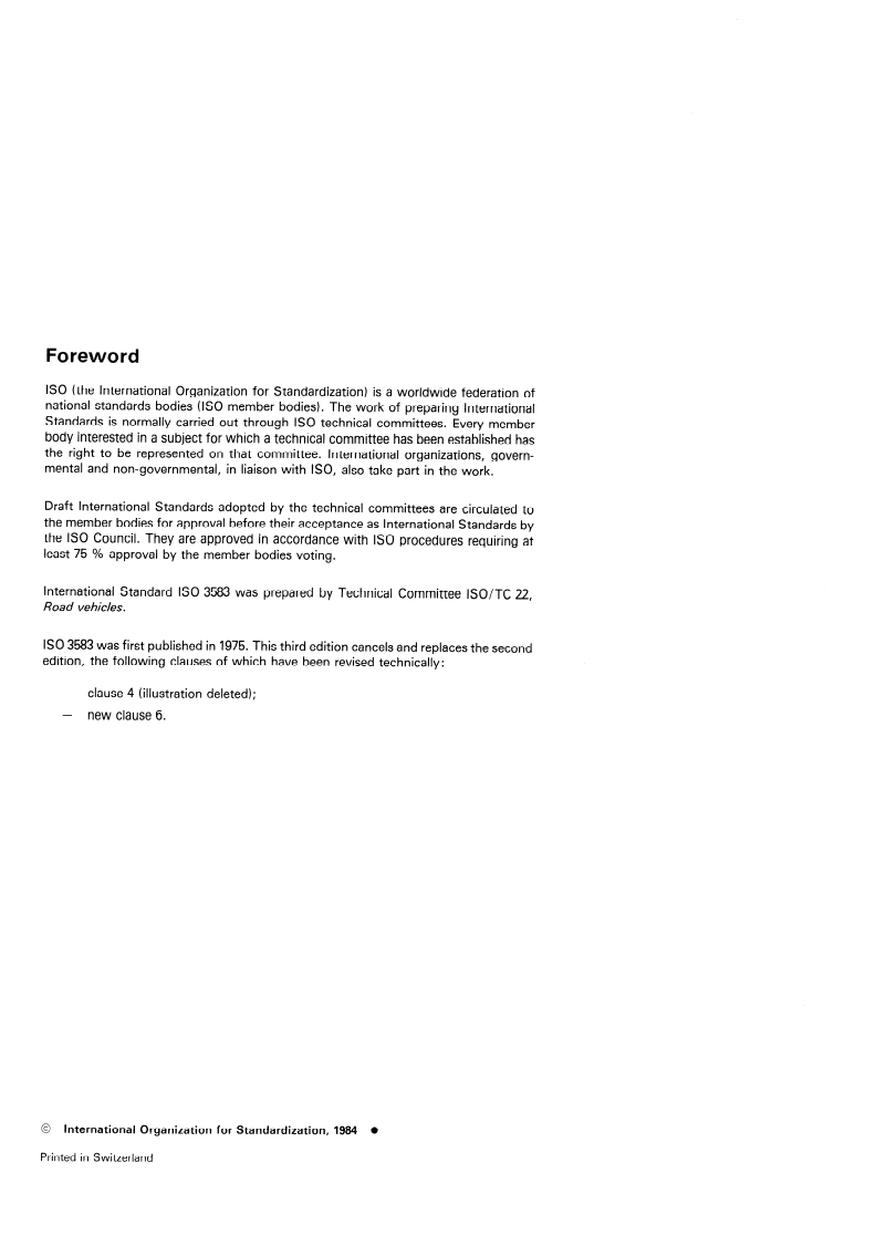 ISO 3583:1984 ISO 3583:1984 - Road vehicles — Pressure test connection for compressed-air pneumatic braking equipment/1/1984 - Page 2 preview