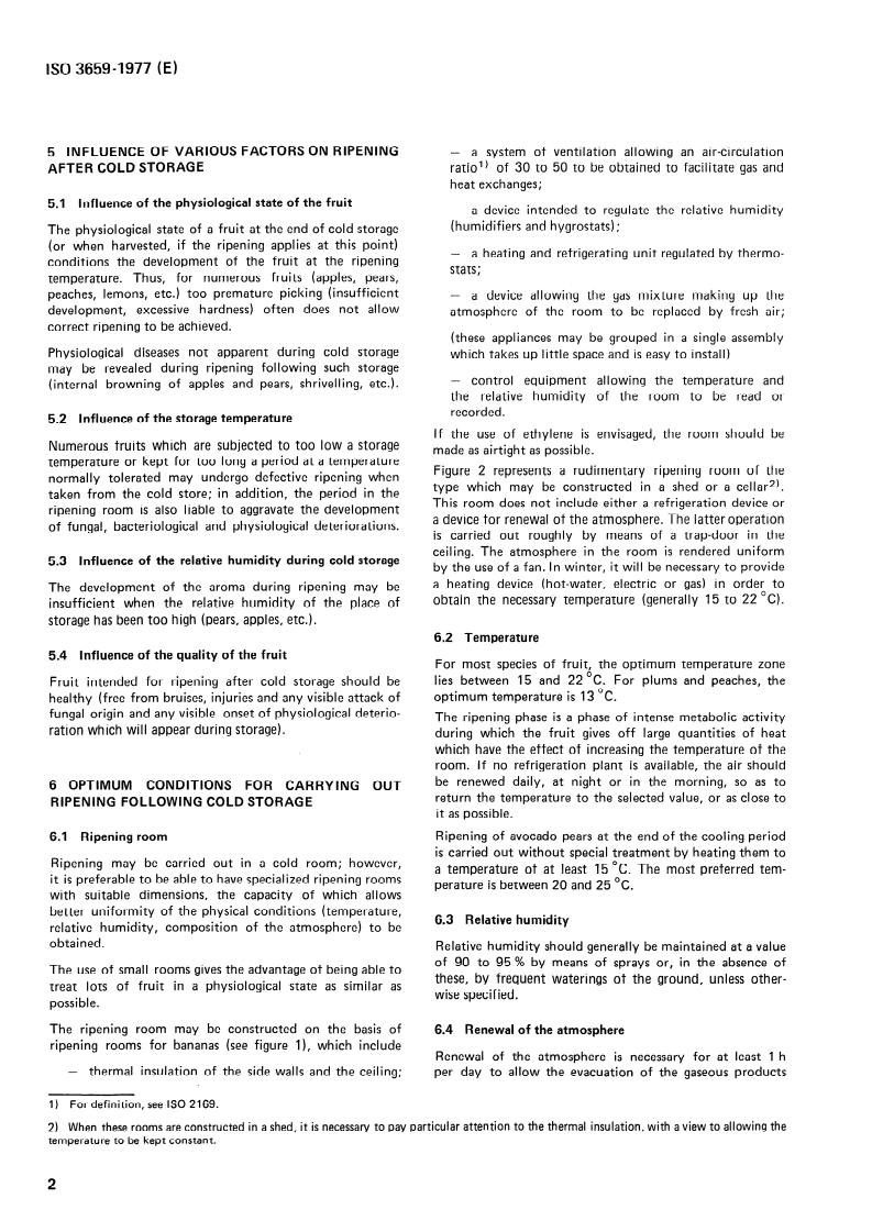 SIST ISO 3659:1996 ISO 3659:1977 - Fruits and vegetables — Ripening after cold storage/1/1977 - Page 4 preview