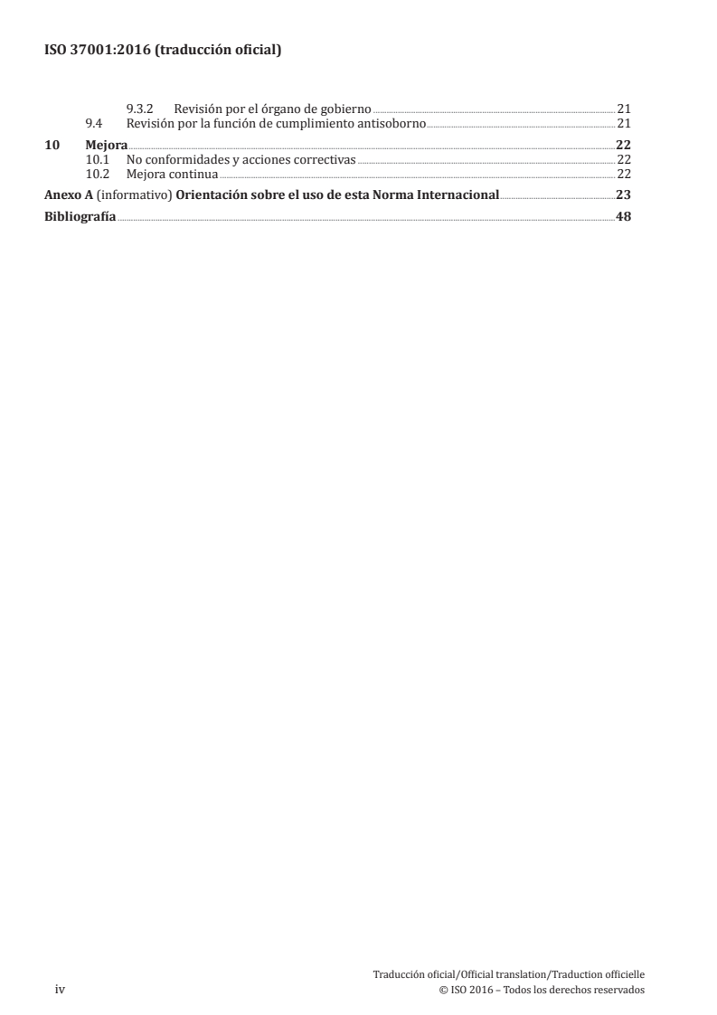 ISO 37001:2016 ISO 37001:2016 - Anti-bribery management systems — Requirements with guidance for use/29/2017 - Page 4 preview