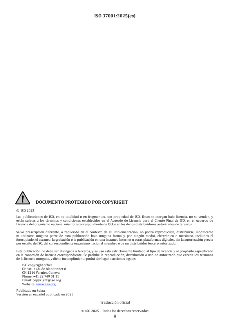 ISO 37001:2025 - Anti-bribery management systems — Requirements with guidance for use
Released:27. 06. 2025