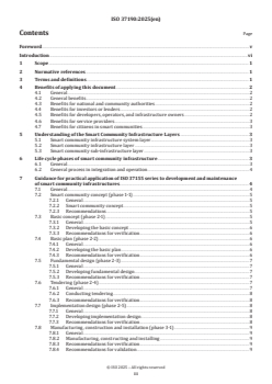 ISO 37190:2025 - Guidance for practical implementation of ISO 37155 series for supervising at each life cycle phase of smart community infrastructures
Released:10/3/2025 - Page 3 preview