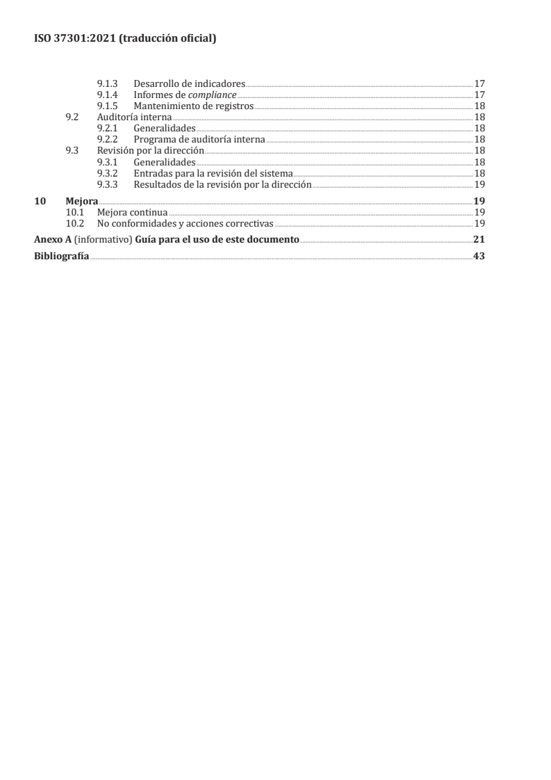 ISO 37301:2021 ISO 37301:2021 - Compliance management systems — Requirements with guidance for use/31/2021 - Page 4 preview