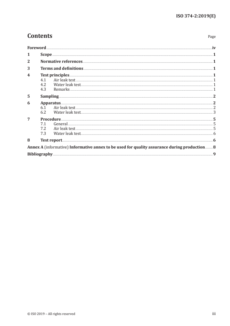 ISO 374-2:2019 ISO 374-2:2019 - Protective gloves against dangerous chemicals and micro-organisms — Part 2: Determination of resistance to penetration
Released:10/3/2019 - Page 3 preview