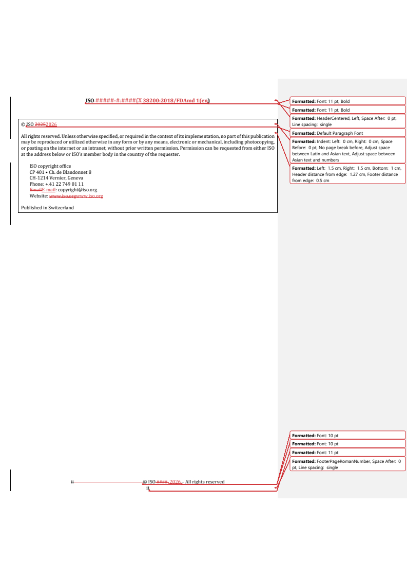ISO 38200:2018/Amd 1 REDLINE ISO 38200:2018/FDAmd 1 - Chain of custody of wood and wood-based products — Amendment 1: Implementation of the chain of custody standard in organizations with multiple sites - Page 4 preview