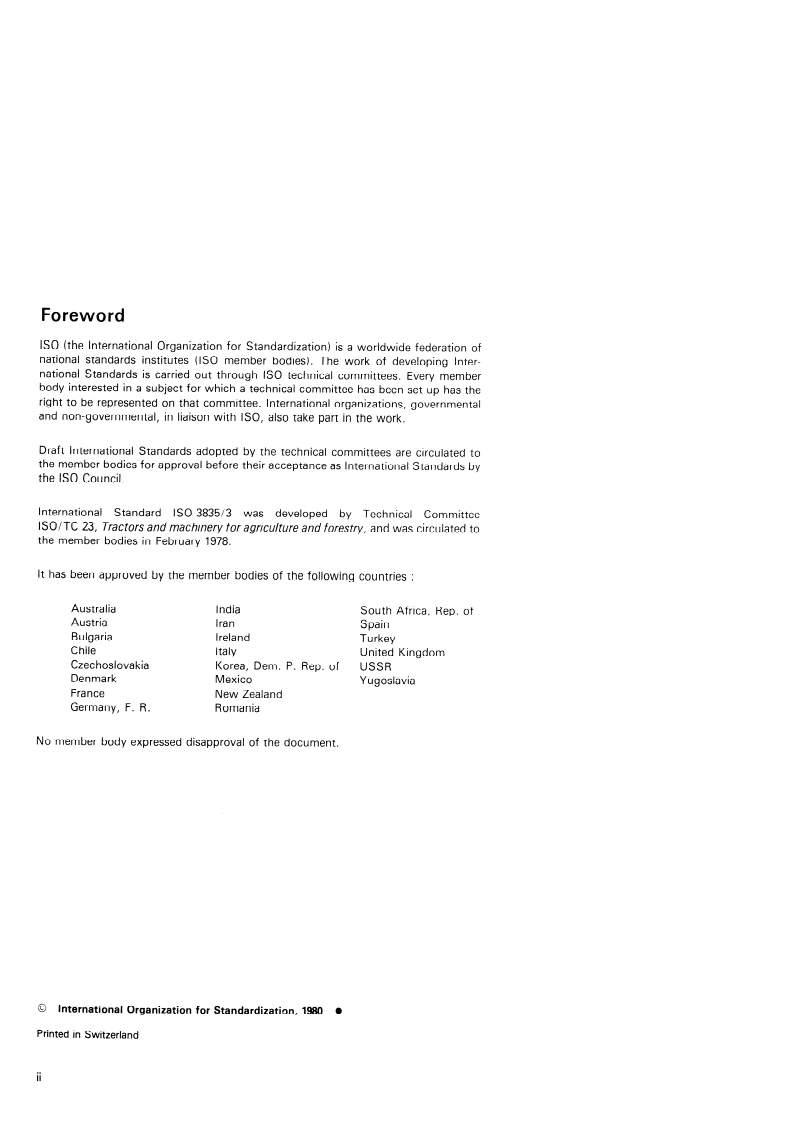ISO 3835-3:1980 ISO 3835-3:1980 - Equipment for vine cultivation and wine making — Vocabulary/1/1980 - Page 2 preview
