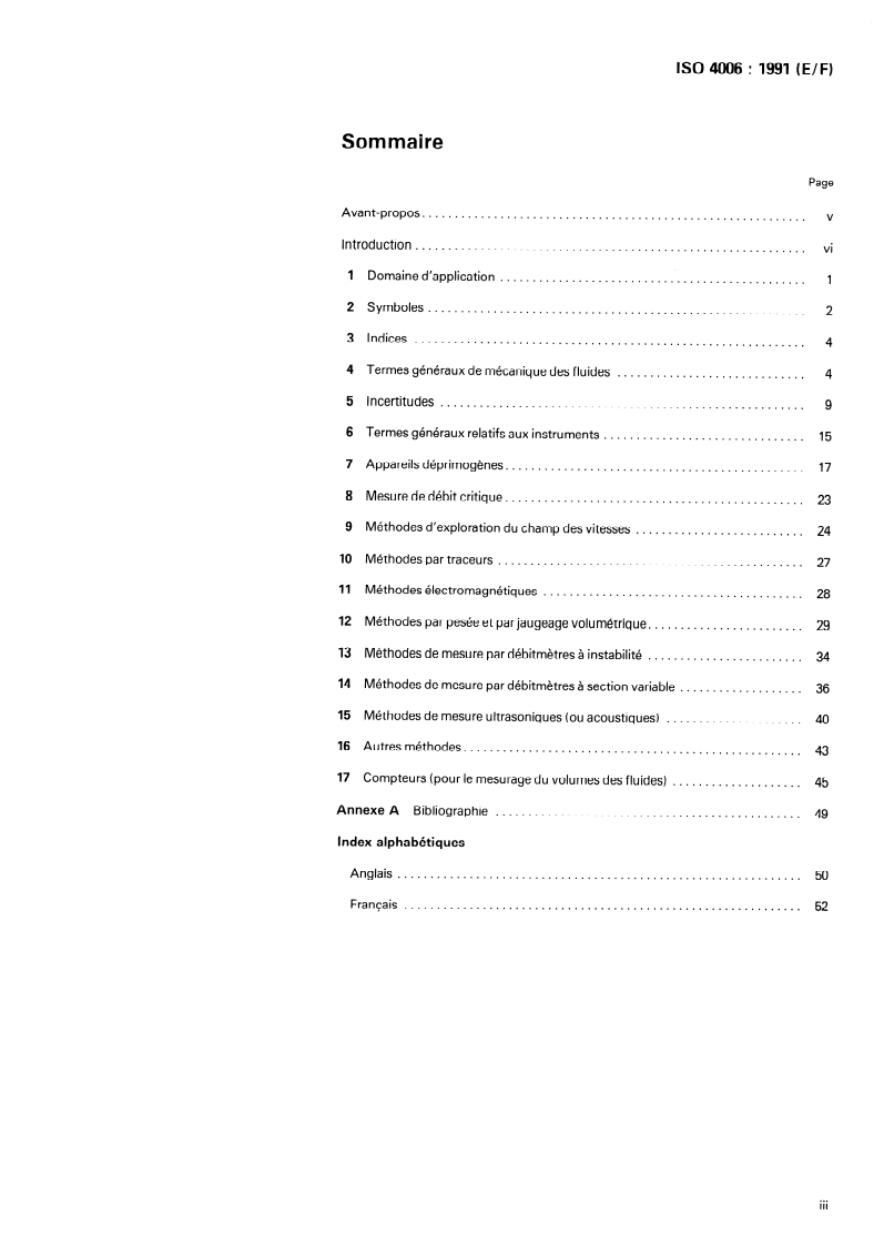 SIST ISO 4006:1996 ISO 4006:1991 - Measurement of fluid flow in closed conduits — Vocabulary and symbols/16/1991 - Page 3 preview