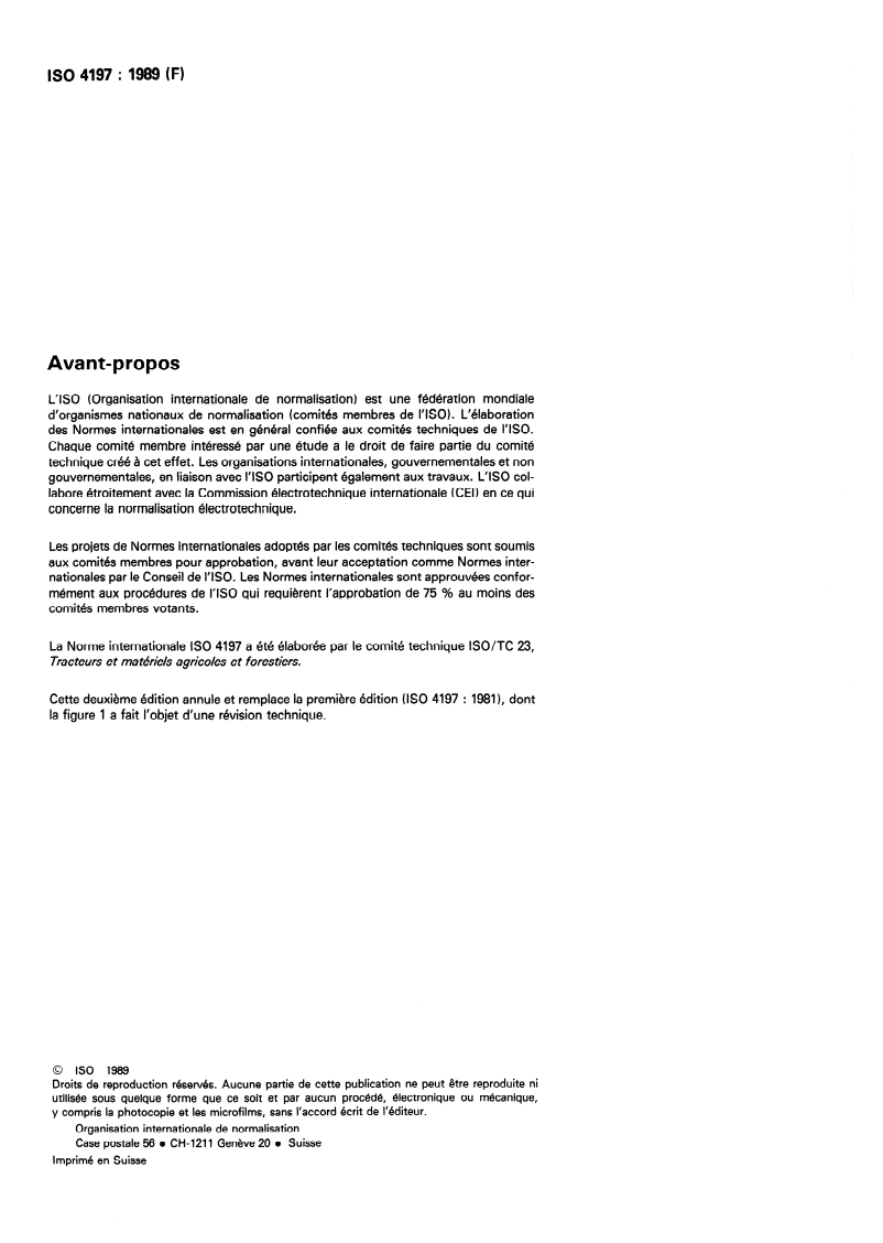 ISO 4197:1989 ISO 4197:1989 - Matériel de travail du sol — Lames de bineuse — Dimensions de fixation/22/1989 - Page 2 preview