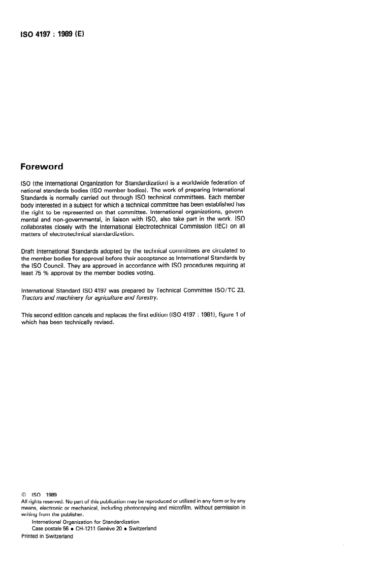 ISO 4197:1989 ISO 4197:1989 - Equipment for working the soil — Hoe blades — Fixing dimensions/22/1989 - Page 2 preview