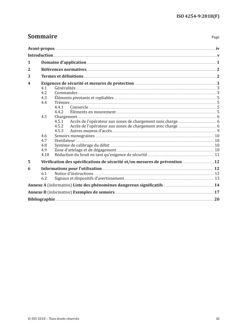 ISO 4254-9:2018 ISO 4254-9:2018 - Matériel agricole — Sécurité — Partie 9: Semoirs/27/2018 - Page 3 preview