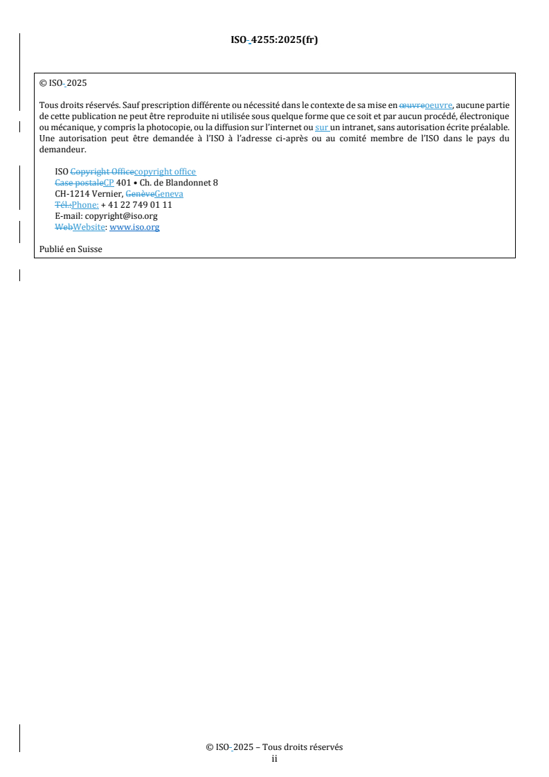 REDLINE ISO 4255:2025 - Céramiques techniques — Propriétés mécaniques des composites céramiques à haute température — Détermination des propriétés en traction axiale de tubes
Released:6. 08. 2025