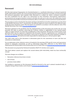 ISO 4323:2025 - Surface active agents — Soaps — Determination of chloride content by potentiometric method
Released:10/1/2025 - Page 4 preview