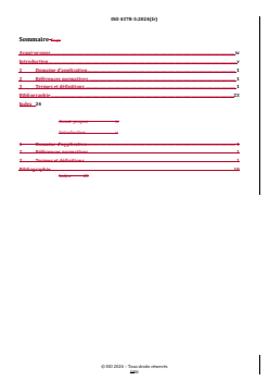 REDLINE ISO 4378-3:2024 - Paliers lisses — Termes, définitions, classification et symboles — Partie 3: Lubrification
Released:10/10/2025 - Page 3 preview