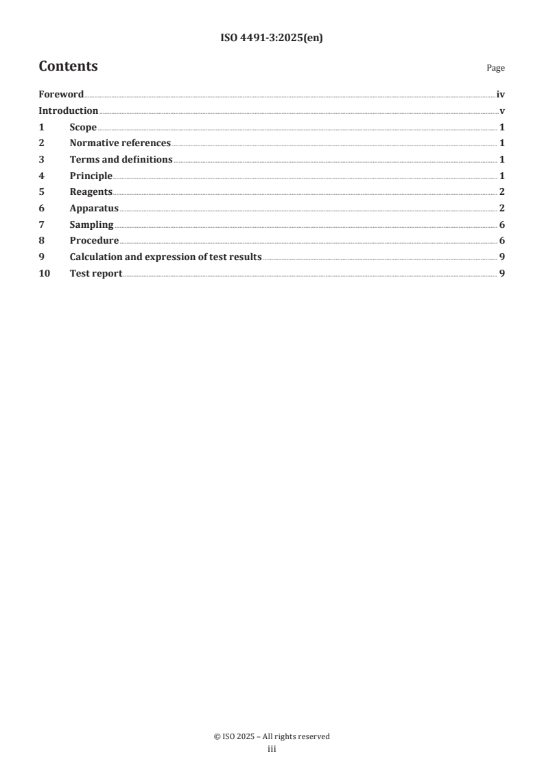 ISO 4491-3:2025 ISO 4491-3:2025 - Metallic powders — Determination of oxygen content by reduction methods — Part 3: Hydrogen-reducible oxygen
Released:17. 09. 2025 - Page 3 preview