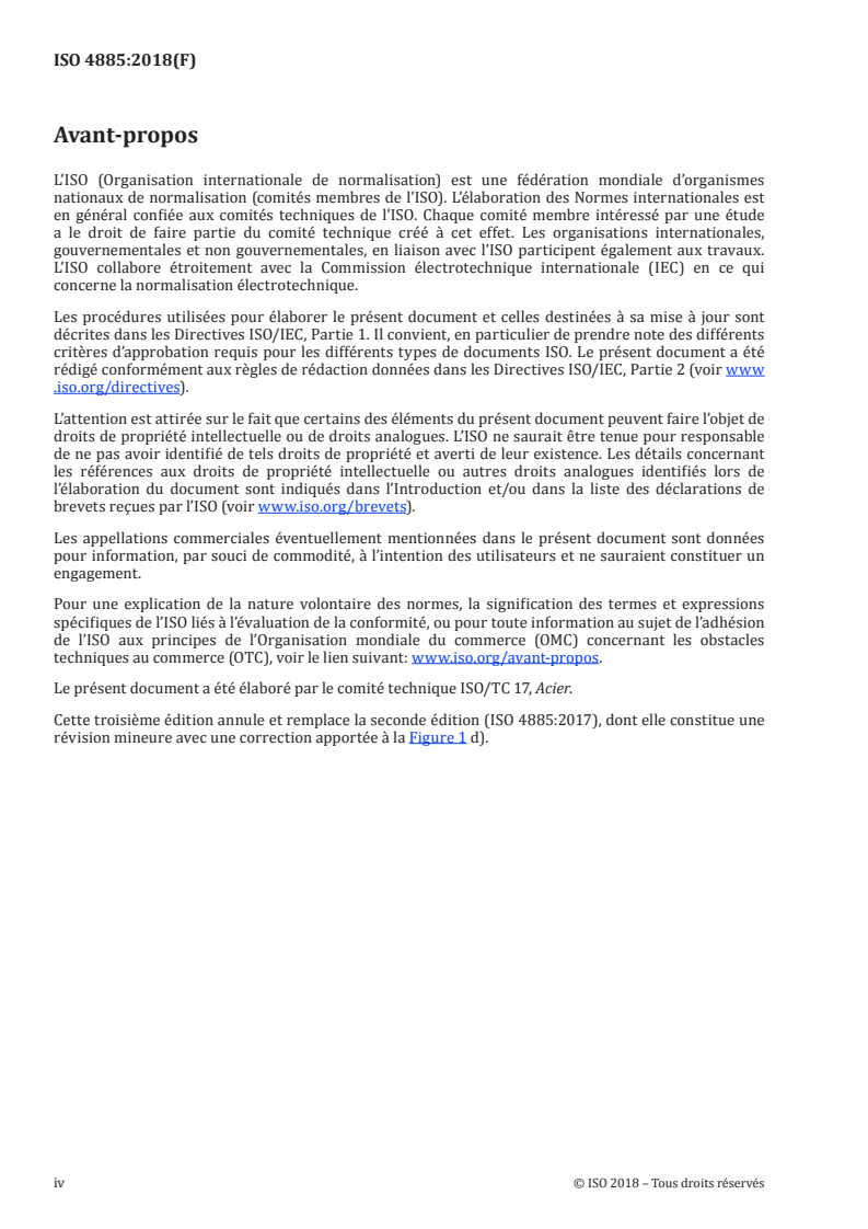 ISO 4885:2018 ISO 4885:2018 - Matériaux ferreux — Traitements thermiques — Vocabulaire/28/2018 - Page 4 preview