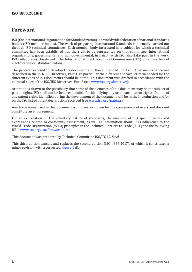 ISO 4885:2018 ISO 4885:2018 - Ferrous materials — Heat treatments — Vocabulary/28/2018 - Page 4 preview