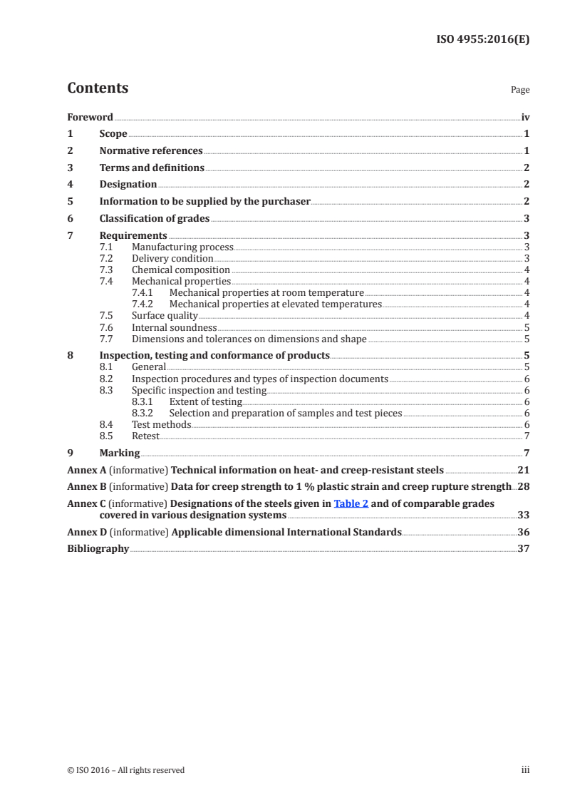 ISO 4955:2016 ISO 4955:2016 - Heat-resistant steels/29/2016 - Page 3 preview