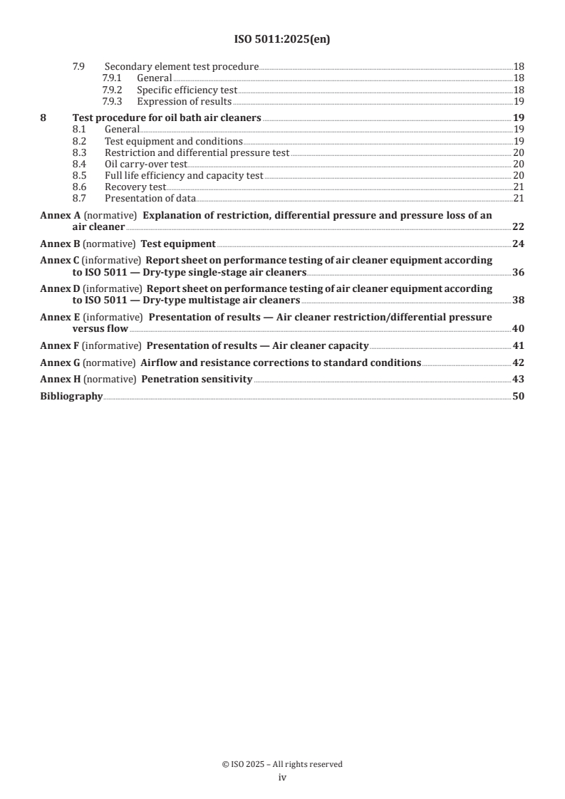 ISO 5011:2025 ISO 5011:2025 - Inlet air cleaning equipment for internal combustion engines and compressors — Performance testing
Released:9/25/2025 - Page 4 preview