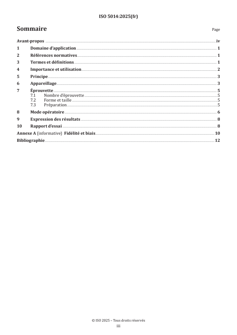 ISO 5014:2025 ISO 5014:2025 - Produits réfractaires façonnés denses et isolants — Détermination du module de rupture à température ambiante
Released:17. 11. 2025 - Page 3 preview