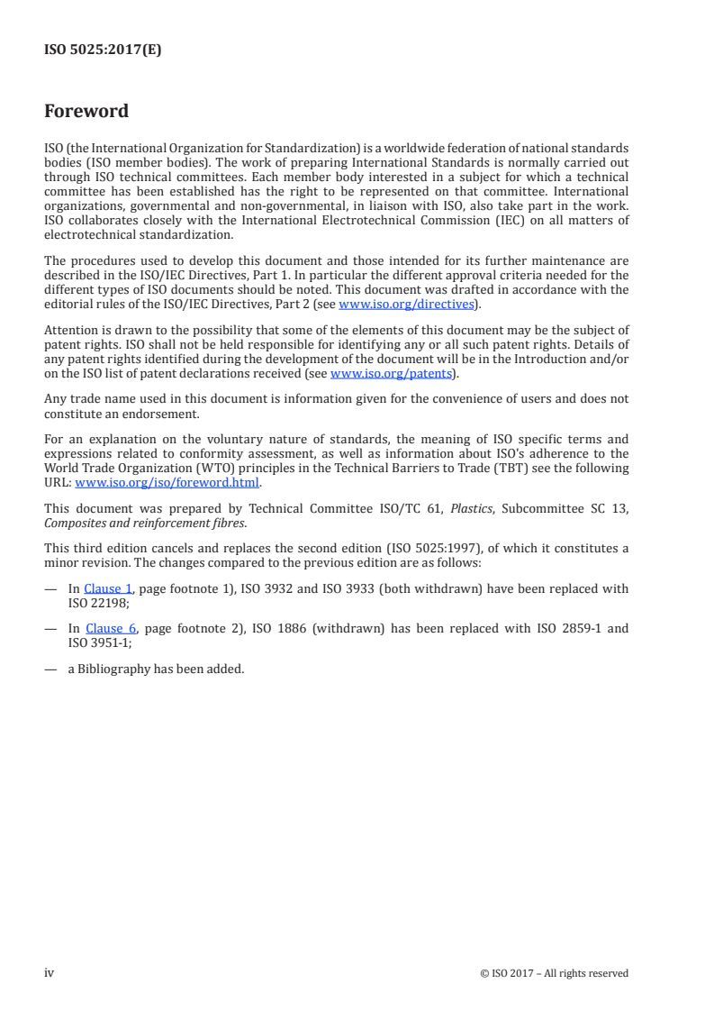 ISO 5025:2017 ISO 5025:2017 - Reinforcement products — Woven fabrics — Determination of width and length/30/2017 - Page 4 preview