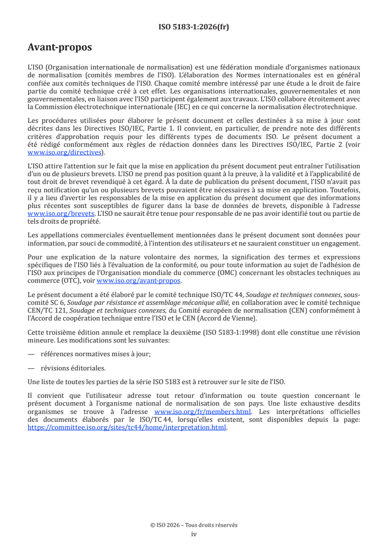 ISO 5183-1:2026 ISO 5183-1:2026 - Matériel de soudage par résistance — Allonges d'électrode à embout amovible, cône mâle 1:10 — Partie 1: Emmanchement conique 1:10 - Page 4 preview