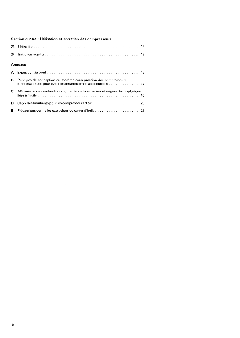 ISO 5388:1981 ISO 5388:1981 - Compresseurs d'air fixes — Règles de sécurité et code d'exploitation/1/1981 - Page 4 preview