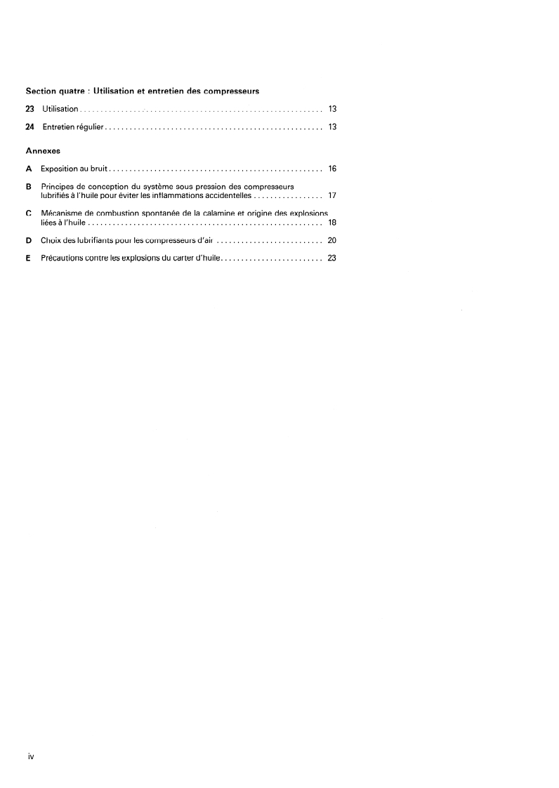 ISO 5388:1981 ISO 5388:1981 - Compresseurs d'air fixes — Règles de sécurité et code d'exploitation/1/1981 - Page 4 preview