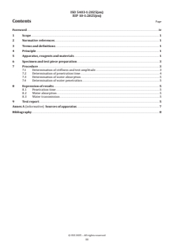 ISO 5403-1:2025 - Leather — Determination of water resistance of flexible leather — Part 1: Repeated linear compression (penetrometer)
Released:7. 11. 2025 - Page 3 preview