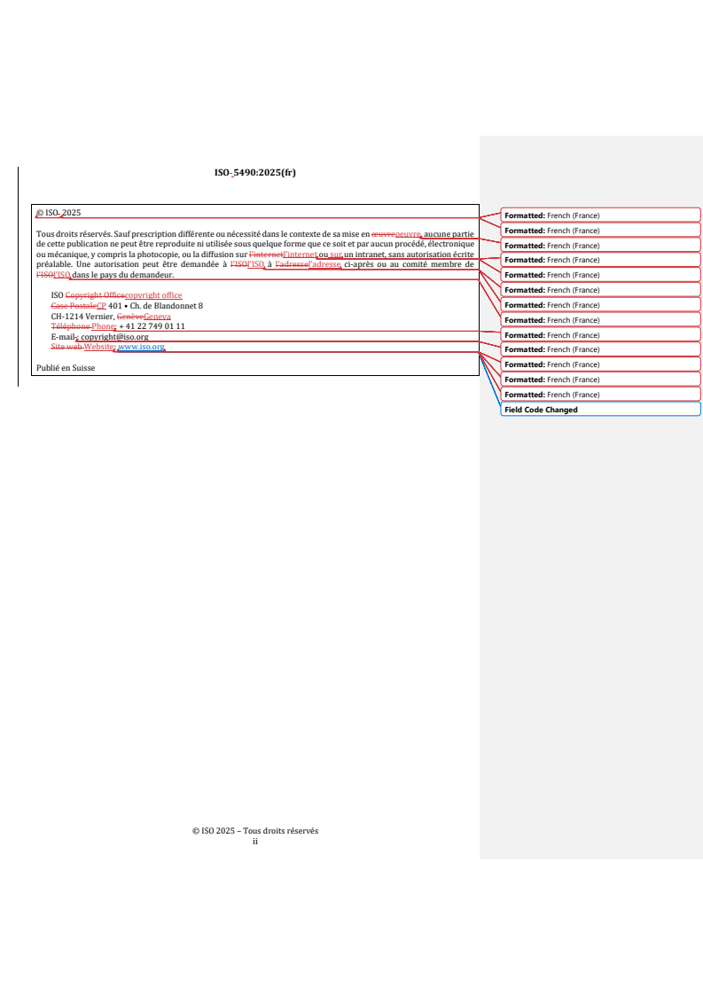 ISO 5490:2025 REDLINE ISO 5490:2025 - Acier — Cotation et classification des inclusions non métalliques à l'aide du microscope électronique à balayage - Page 2 preview