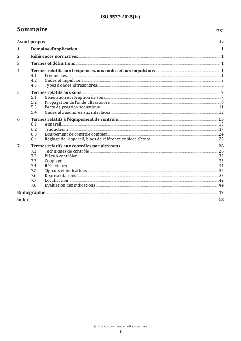 ISO 5577:2025 ISO 5577:2025 - Essais non destructifs — Contrôle par ultrasons — Vocabulaire
Released:9/30/2025 - Page 3 preview