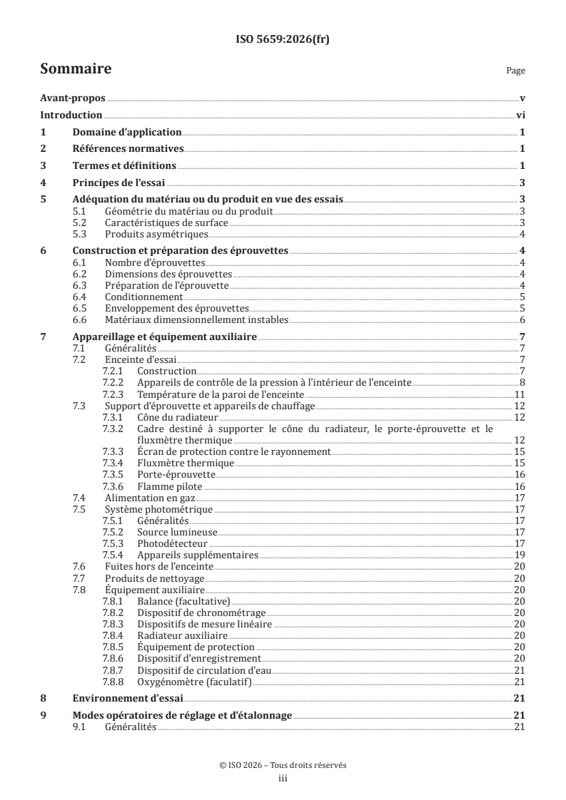 ISO 5659:2026 ISO 5659:2026 - Plastiques — Production de fumée — Détermination de la densité optique par un essai en enceinte unique
Released:27. 01. 2026 - Page 3 preview