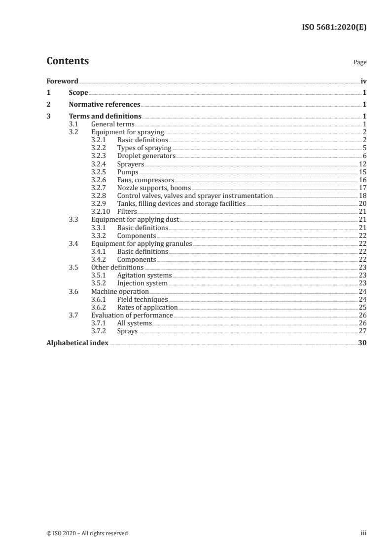 ISO 5681:2020 ISO 5681:2020 - Equipment for crop protection — Vocabulary/7/2020 - Page 3 preview