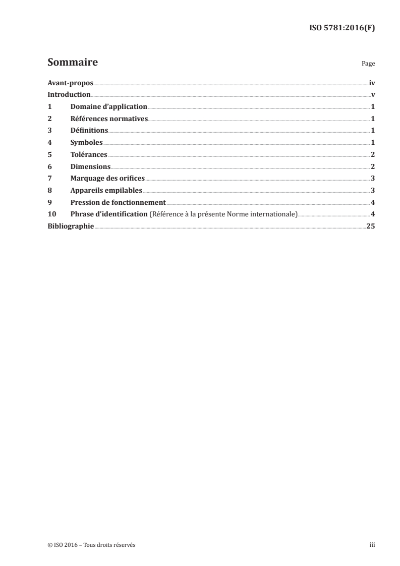 ISO 5781:2016 ISO 5781:2016 - Transmissions hydrauliques — Réducteurs de pression, soupapes de séquence, soupapes de décharge, soupapes d'étranglement et clapets de non-retour — Plan de pose/4/2016 - Page 3 preview