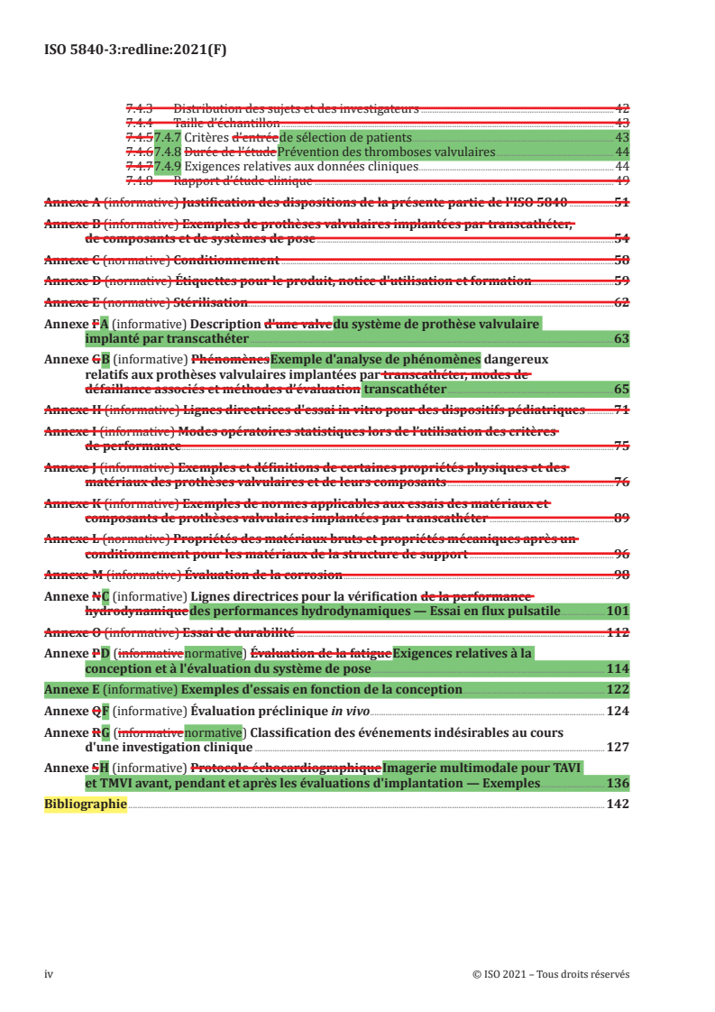 ISO 5840-3:2021 REDLINE ISO 5840-3:2021 - Implants cardiovasculaires — Prothèses valvulaires — Partie 3: Valves cardiaques de substitution implantées par des techniques transcathéter/21/2021 - Page 4 preview