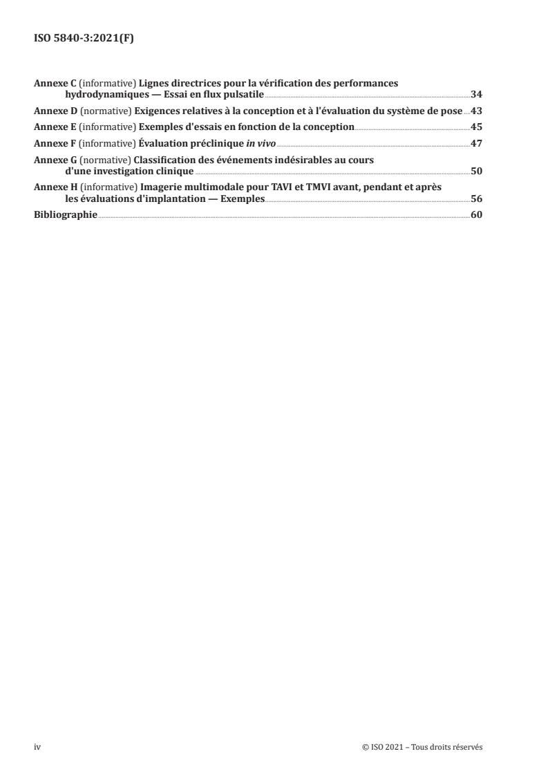 ISO 5840-3:2021 ISO 5840-3:2021 - Implants cardiovasculaires — Prothèses valvulaires — Partie 3: Valves cardiaques de substitution implantées par des techniques transcathéter/21/2021 - Page 4 preview