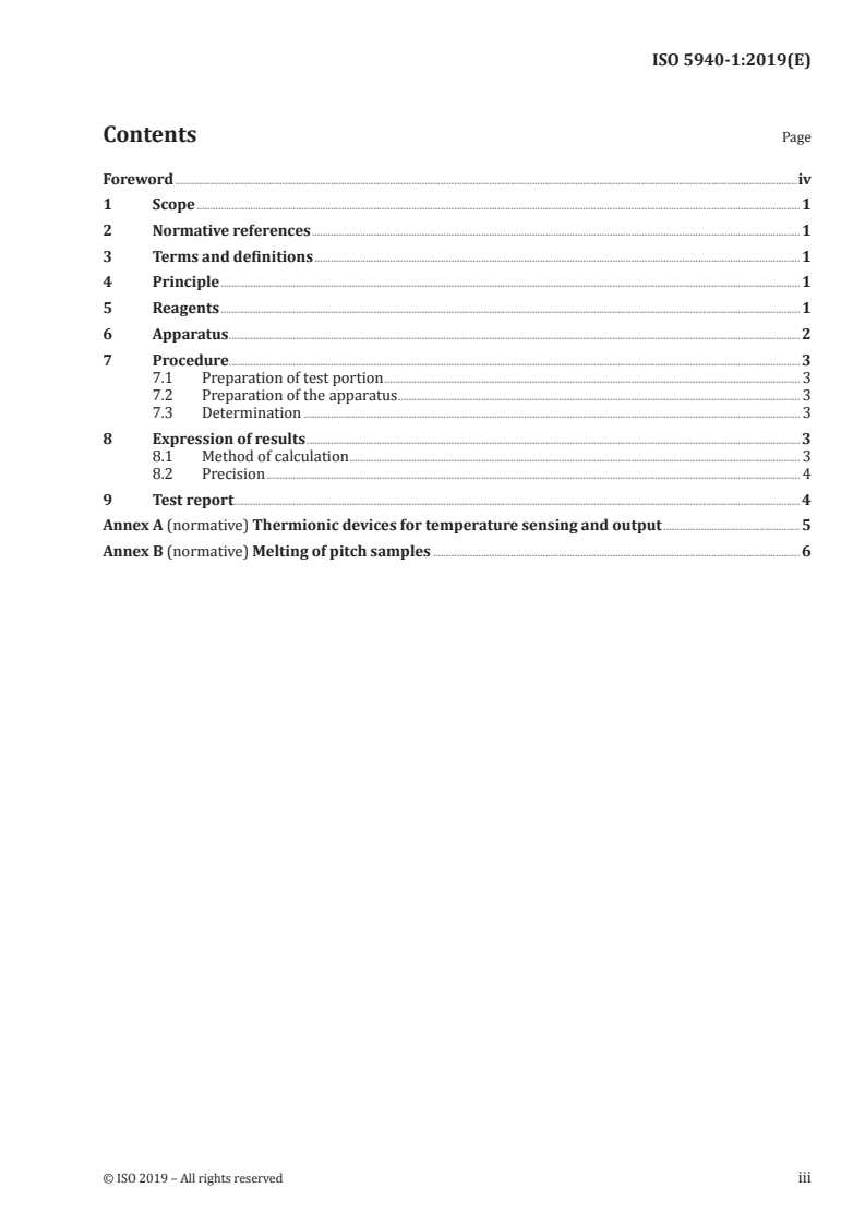 ISO 5940-1:2019 ISO 5940-1:2019 - Carbonaceous materials for the production of aluminium — Pitch for electrodes — Part 1: Determination of softening point by the ring-and-ball method
Released:8/30/2020 - Page 3 preview