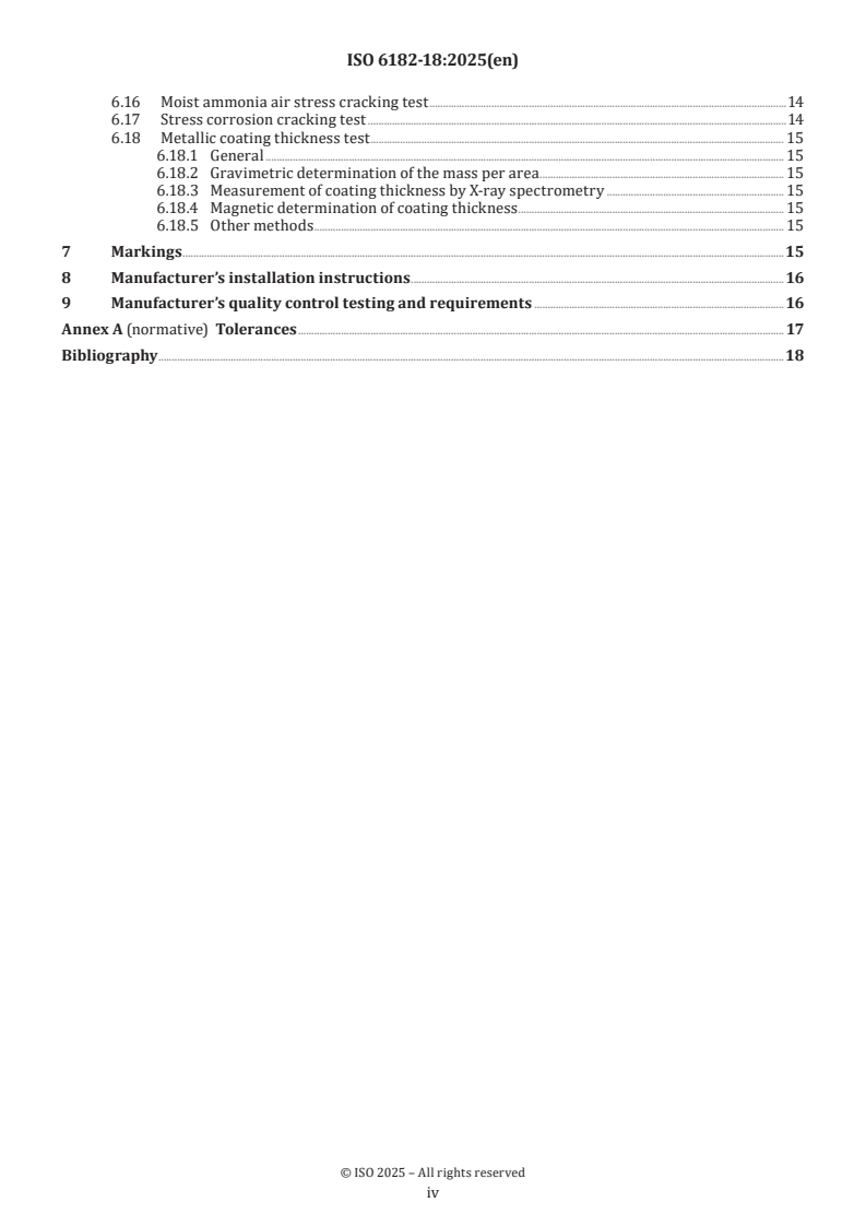 ISO 6182-18:2025 ISO 6182-18:2025 - Fire protection — Automatic sprinkler system — Part 18: Requirements and test methods for flexible sprinkler hose
Released:14. 08. 2025 - Page 4 preview