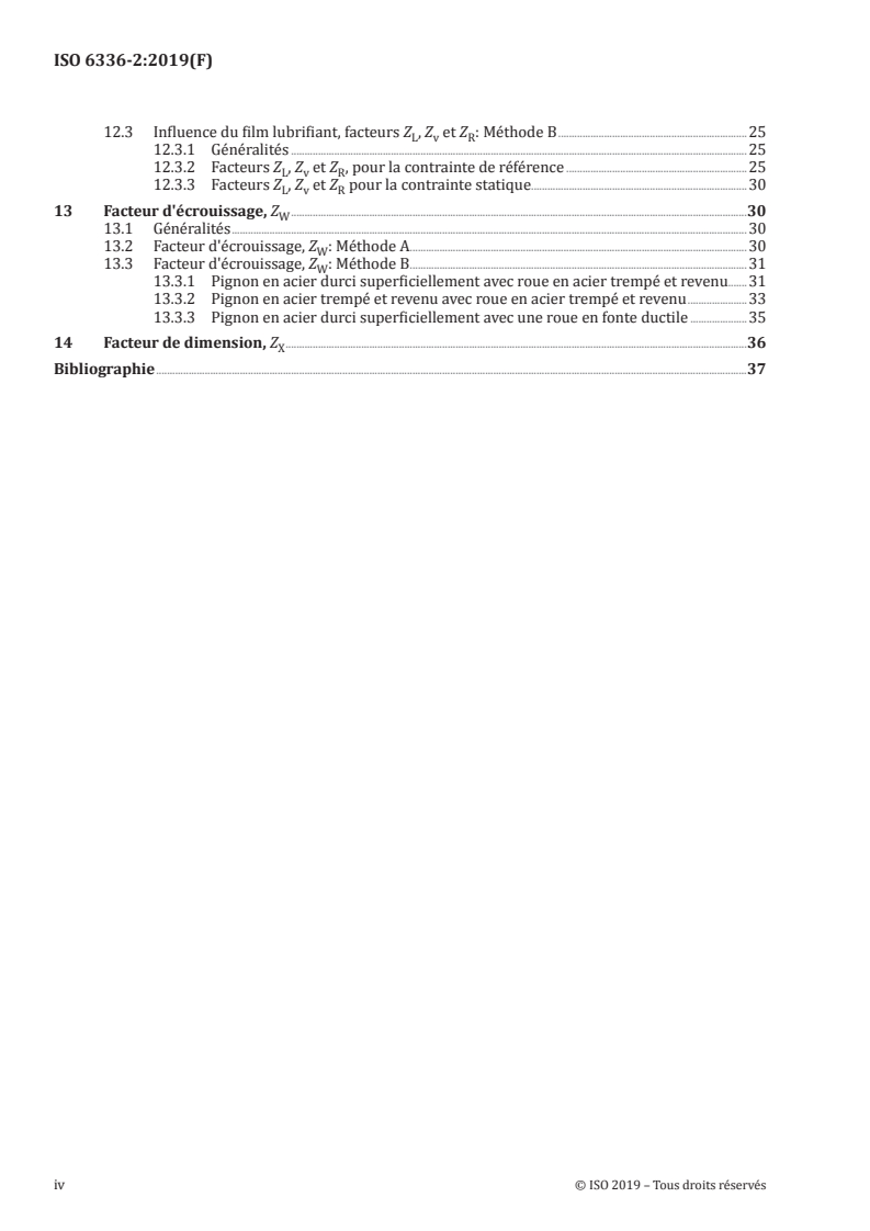 SIST ISO 6336-2:2020 ISO 6336-2:2019 - Calcul de la capacité de charge des engrenages cylindriques à dentures droite et hélicoïdale — Partie 2: Calcul de la tenue en fatigue à la pression de contact (écaillage)/20/2020 - Page 4 preview