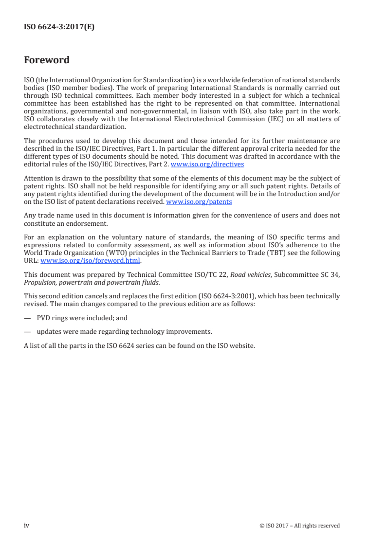 ISO 6624-3:2017 ISO 6624-3:2017 - Internal combustion engines — Piston rings — Part 3: Keystone rings made of steel/27/2017 - Page 4 preview