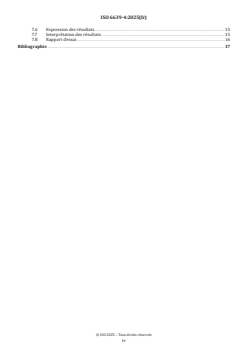 ISO 6639-4:2025 - Céréales et légumineuses — Détermination de l'infestation cachée par les insectes — Partie 4: Méthodes rapides
Released:12. 06. 2025 - Page 4 preview