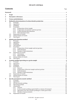 ISO 6639-4:2025 - Cereals and pulses — Determination of hidden insect infestation — Part 4: Rapid methods
Released:12. 06. 2025 - Page 3 preview