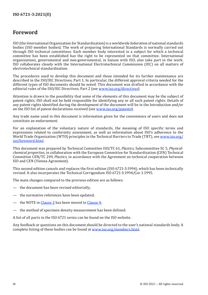 ISO 6721-3:2021 ISO 6721-3:2021 - Plastics — Determination of dynamic mechanical properties — Part 3: Flexural vibration — Resonance-curve method/19/2021 - Page 4 preview