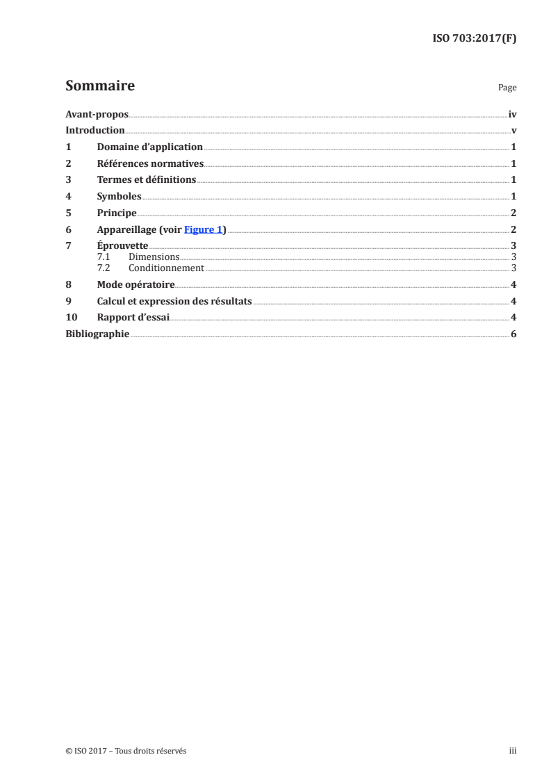 ISO 703:2017 ISO 703:2017 - Courroies transporteuses — Flexibilité transversale (aptitude à la mise en auge) — Méthode d'essai/5/2017 - Page 3 preview