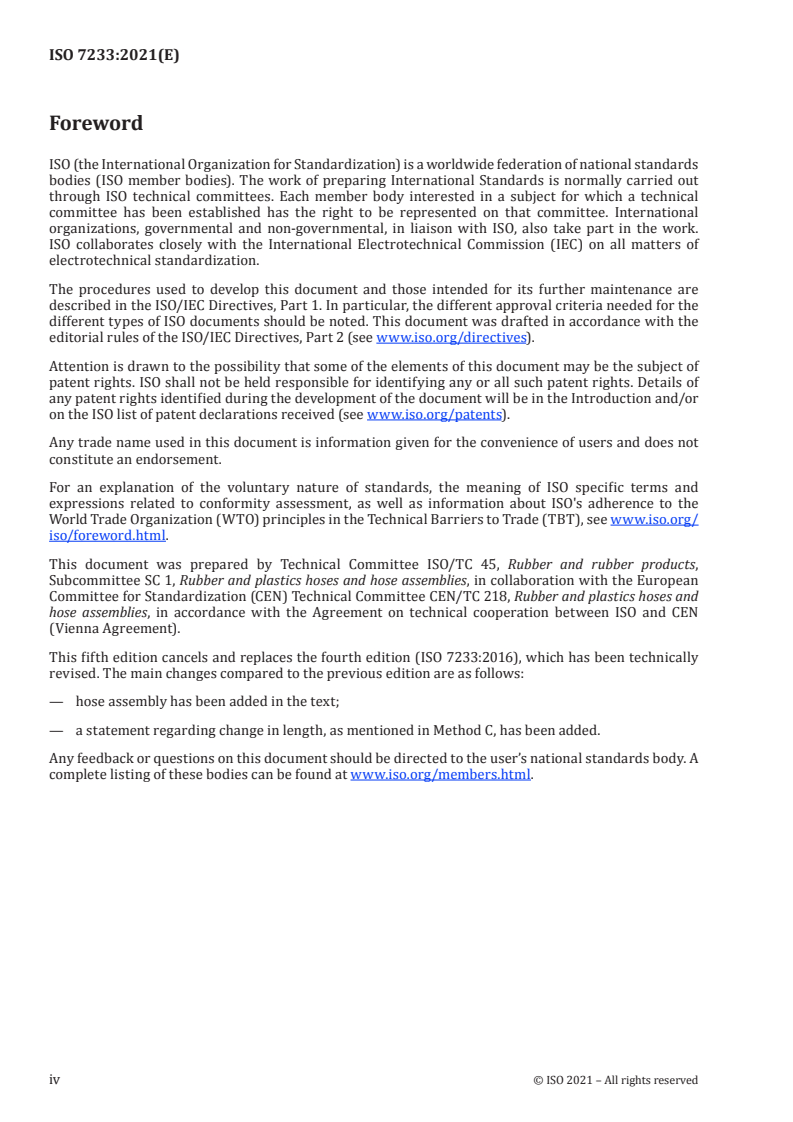ISO 7233:2021 ISO 7233:2021 - Rubber and plastics hoses and hose assemblies — Determination of resistance to vacuum/20/2021 - Page 4 preview