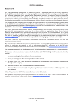 ISO 7304-1:2025 ISO 7304-1:2025 - Durum wheat semolina and alimentary pasta — Estimation of cooking quality of alimentary pasta by sensory analysis — Part 1: Reference method
Released:10. 11. 2025 - Page 4 preview