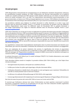 ISO 7304-1:2025 ISO 7304-1:2025 - Semoule de blé dur et pâtes alimentaires — Appréciation de la qualité de cuisson par analyse sensorielle — Partie 1: Méthode de référence
Released:10. 11. 2025 - Page 4 preview