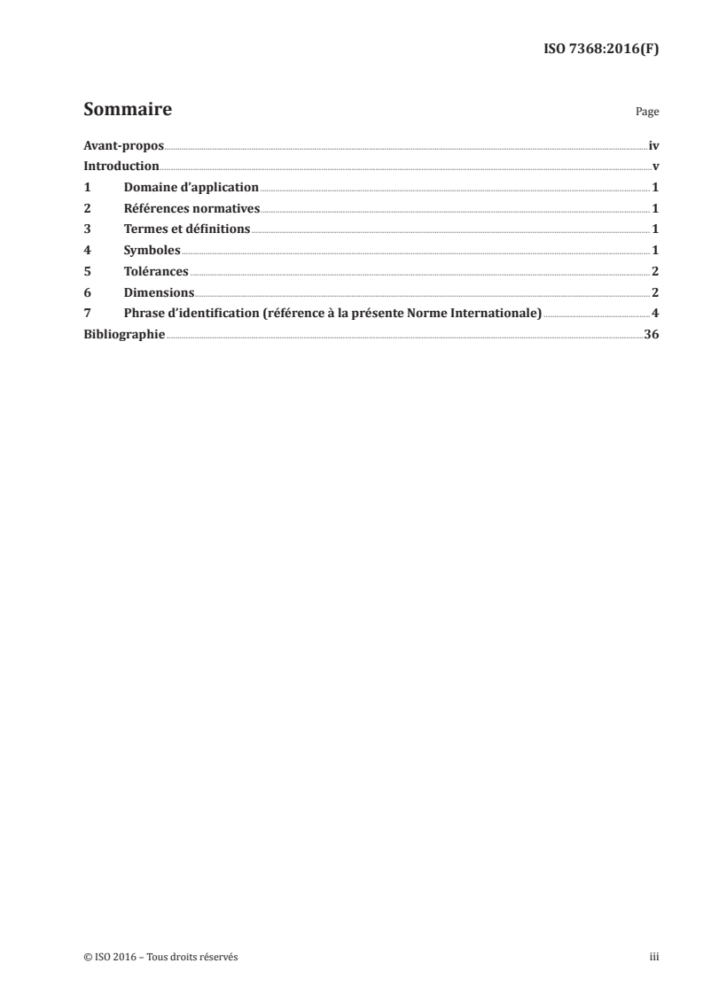 SIST ISO 7368:2021 ISO 7368:2016 - Transmissions hydrauliques — Distributeurs à cartouche, à bride, à deux orifices — Logements/28/2016 - Page 3 preview