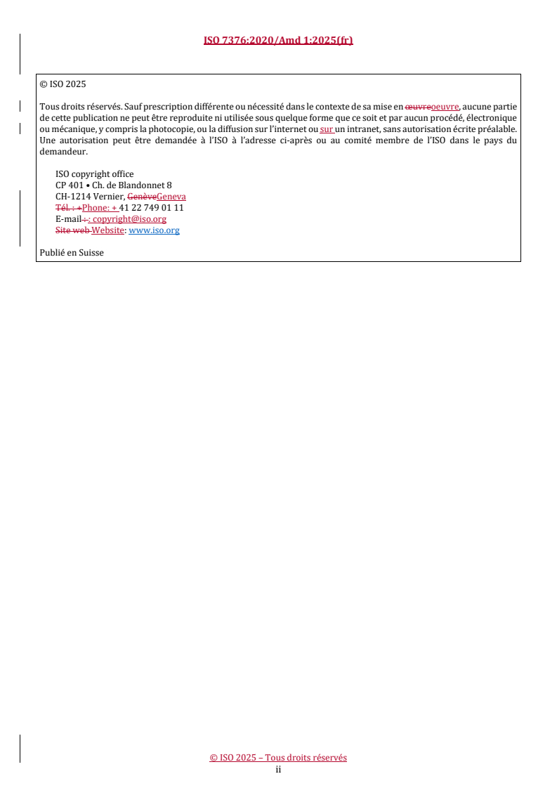 REDLINE ISO 7376:2020/Amd 1:2025 - Matériel d'anesthésie et de réanimation respiratoire — Laryngoscopes pour intubation trachéale — Amendement 1: Clarification concernant la puissance optique et les exigences relatives à l’éclairage
Released:1. 07. 2025
