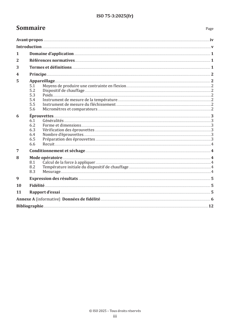 ISO 75-3:2025 ISO 75-3:2025 - Plastiques — Détermination de la température de fléchissement sous charge — Partie 3: Stratifiés thermodurcissables à haute résistance et plastiques renforcés de fibres longues
Released:25. 07. 2025 - Page 3 preview