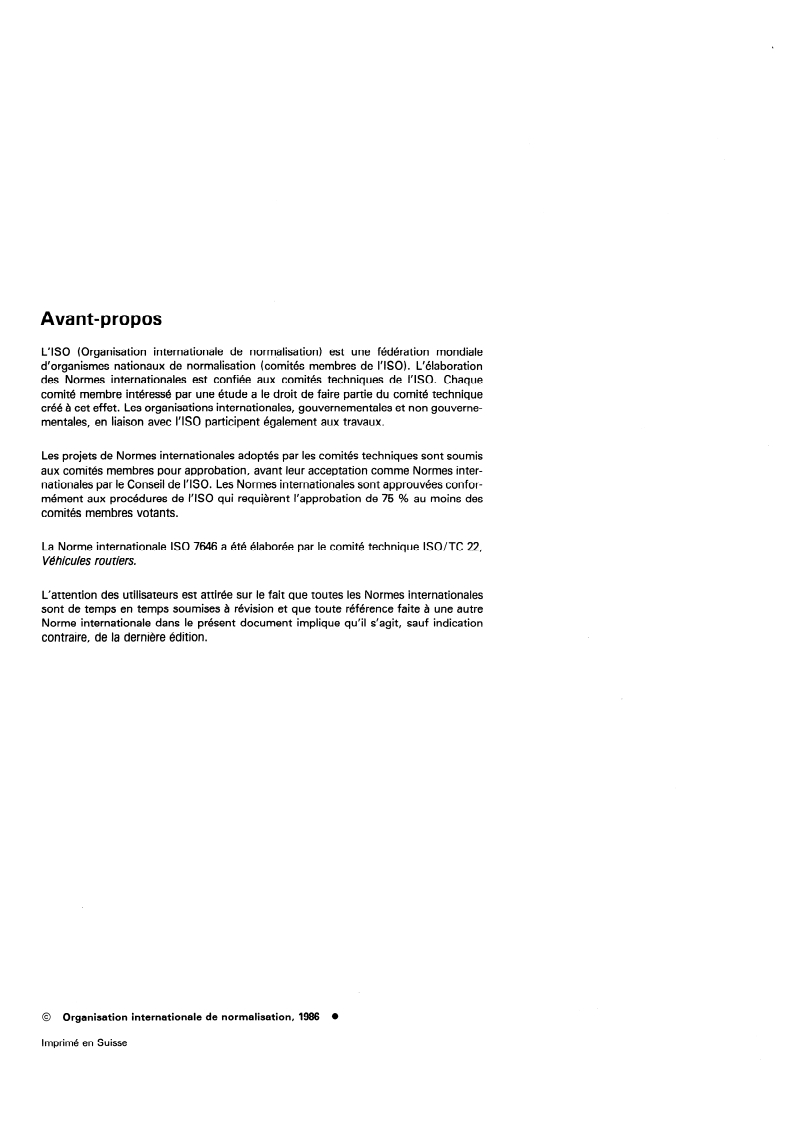 ISO 7646:1986 ISO 7646:1986 - Véhicules utilitaires et autobus — Brides de boîtes de vitesses — Type A/28/1986 - Page 2 preview