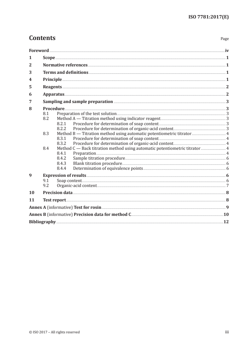 ISO 7781:2017 ISO 7781:2017 - Styrene-butadiene rubber, raw — Determination of soap and organic-acid content/16/2017 - Page 3 preview